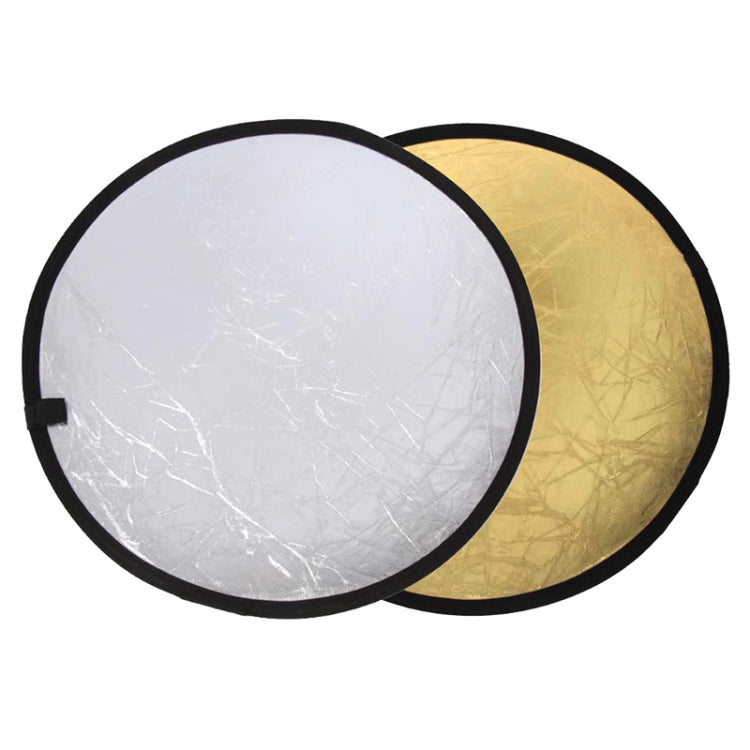 2 in 1 (Gold / Silver) Folding Reflector Board (110cm) - free shipping - PMC Jewellery - Order now!