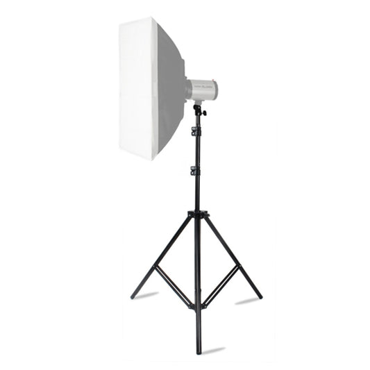 68cm-200cm Height Professional Photography Aluminum Lighting Stand for Studio Flash Light(Black) - free shipping - PMC Jewellery - Order now!