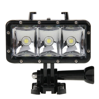 30M Waterproof Video Light 3 Modes Flashlight with Base Mount & Screw for GoPro, Insta360, DJI and Other Action Cameras - free shipping - PMC Jewellery - Order now!