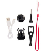 30M Water-resistant Video Light 3 Modes Flashlight with Base Mount & Screw for GoPro, Insta360, DJI and Other Action Cameras