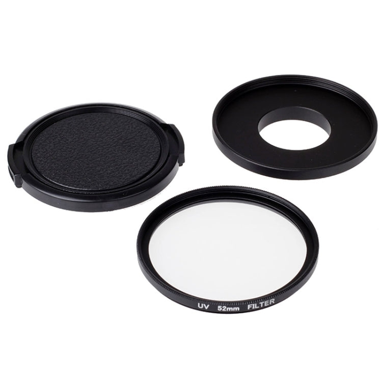 52mm UV Filter Lens Filter with Cap for Xiaomi Xiaoyi 4K+ / 4K, Xiaoyi Lite, Xiaoyi  Sport Camera