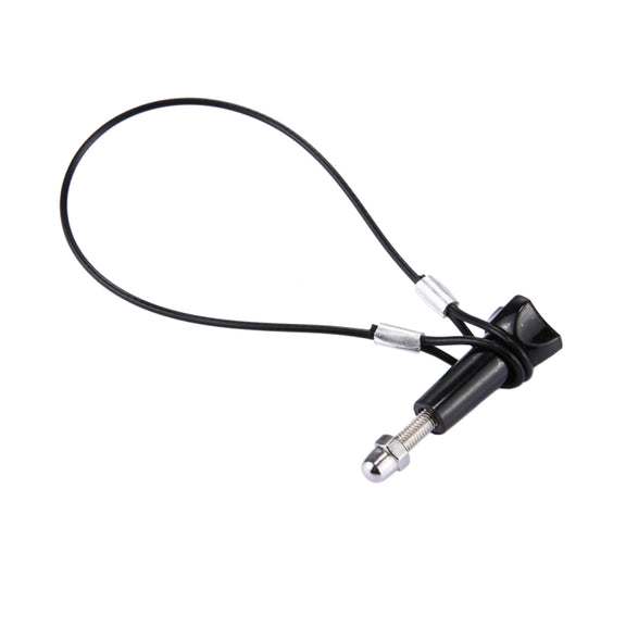 Stainless Steel Lanyard / Tether with Screw for GoPro HERO11 Black/HERO10 Black / HERO9 Black /HERO8 Black /7 /6/ 5 /5 Session /4 /3+ /3 /2 /1(Black)