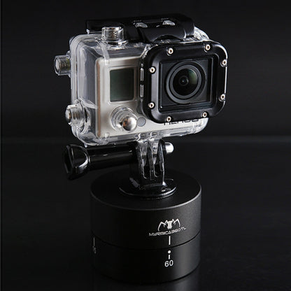 MYRMICA 360TL Time Lapse Pan and Tilt Head / 360 Degree Auto Rotation Camera Mount for  GoPro HERO9 Black /HERO8 Black /7 /6/ 5 /5 Session /4 /3+ /3 /2 /1(Black) - free shipping - PMC Jewellery - Order now!