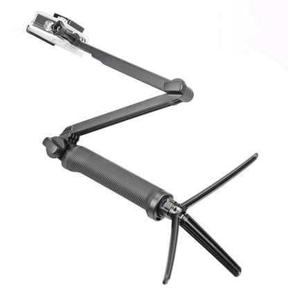 3-Way Multi Function Extendable Monopod Tripod Folding Rotating Arm Camera Handle for GoPro, Insta360, DJI and Other Action Cameras - Extendable Pole by PMC Jewellery | Online Shopping South Africa | PMC Jewellery | Buy Now Pay Later Mobicred