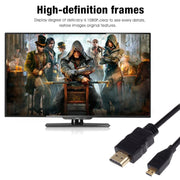XM46 Full 1080P Video HDMI to Micro HDMI Cable for Xiaomi Xiaoyi, Length: 1.5m