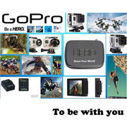 Shockproof Water-resistant Portable Travel Case for GoPro, Insta360, DJI and Other Action Cameras Accessories, Size: 32cm x 22cm x 7cm