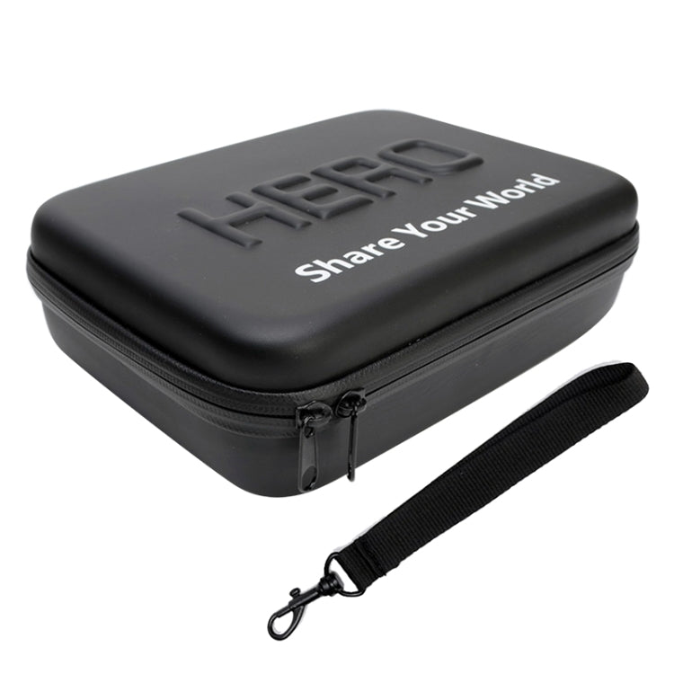 Shockproof Water-resistant Portable Travel Case for GoPro, Insta360, DJI and Other Action Cameras Accessories, Size: 22cm x 16cm x 7cm