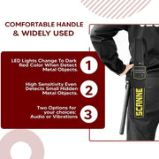 TS90 Hand-held Security Metal Detector, Detection Distance: 60mm