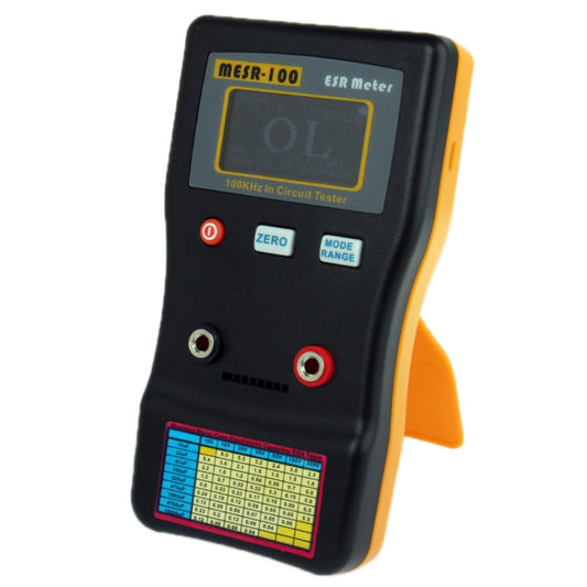MESR-100 AutoRanging In Circuit ESR Capacitor /Low Ohm Meter Up to 0.01 to 100R(Orange) - free shipping - PMC Jewellery - Order now!