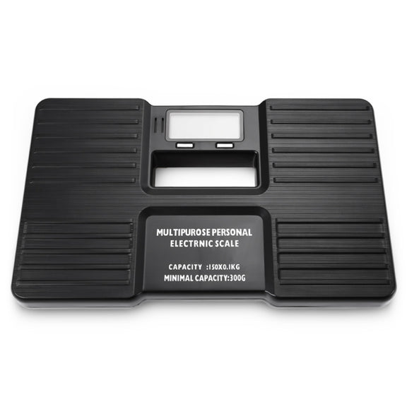 AW-815 Multipurpose Portable Personal Digital Electronic Weight Scale (300g-150kg), Excluding Batteries(Black)