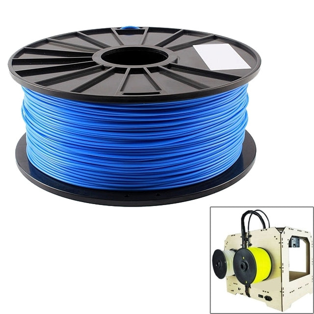 ABS 1.75 mm Fluorescent 3D Printer Filaments, about 395m(Blue)
