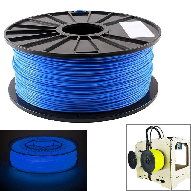 ABS 3.0 mm Luminous 3D Printer Filaments, about 135m(Blue) - Consumables by PMC TechLife | Online Shopping South Africa | PMC TechLife | Buy Now Pay Later Mobicred