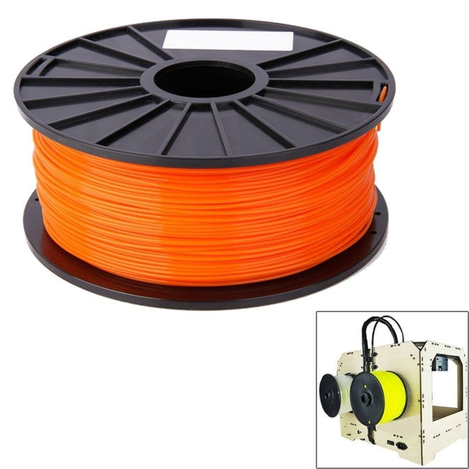 PLA 3.0 mm Color Series 3D Printer Filaments, about 115m(Orange) - Consumables by PMC TechLife | Online Shopping South Africa | PMC TechLife | Buy Now Pay Later Mobicred