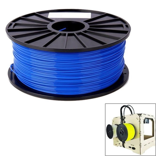 PLA 3.0 mm Color Series 3D Printer Filaments, about 115m(Blue) - Consumables by PMC TechLife | Online Shopping South Africa | PMC TechLife | Buy Now Pay Later Mobicred