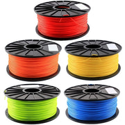PLA 3.0 mm Fluorescent 3D Printer Filaments, about 115m(Red)
