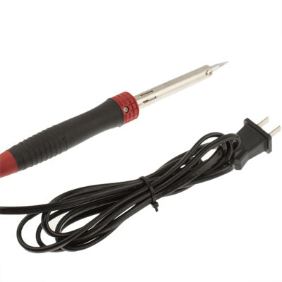 WLXY 220V 80W Comfortable Rubber Handle Welding Manual Electric Iron Tool - free shipping - PMC Jewellery - Order now!
