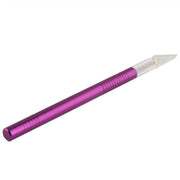WLXY-9310, WLXY Tool Precision Knife with Replaceable Blade for Mat Carving / Scoring / Trimming, OAL: 145mm, Size: 121mm x 6mm Diameter(Purple)