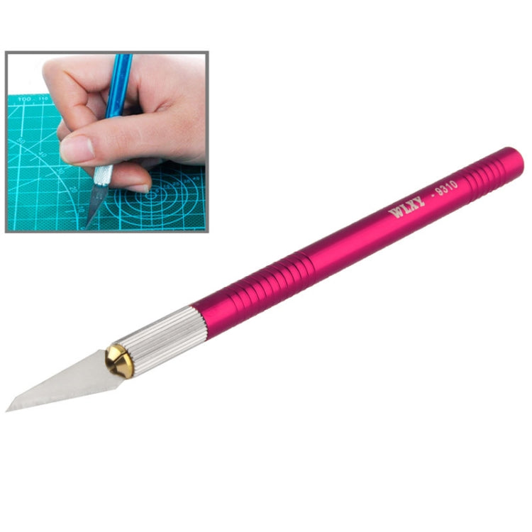 WLXY-9310, WLXY Tool Precision Knife with Replaceable Blade for Mat Carving / Scoring / Trimming, OAL: 145mm, Size: 121mm x 6mm Diameter - Burin &Cutting Knife by WLXY | Online Shopping South Africa | PMC Jewellery | Buy Now Pay Later Mobicred