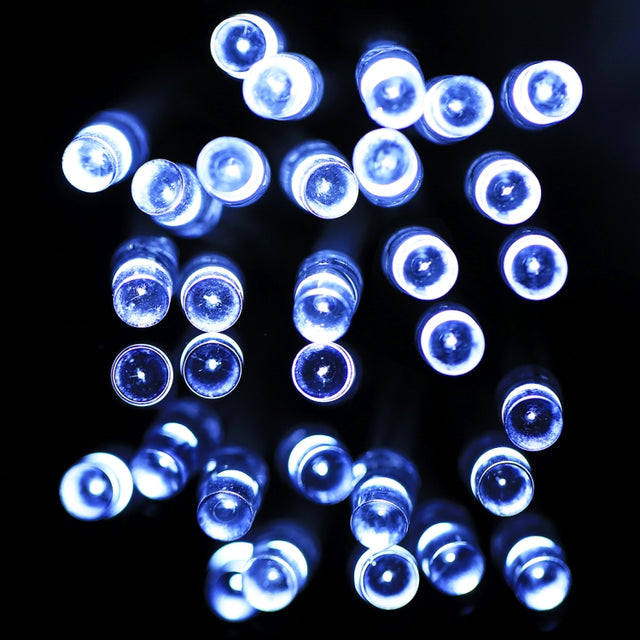 2m String Decoration Light, For Christmas Party, 20 LED 2-Mode Flash, Battery Powered(White Light)