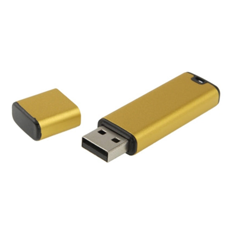 Business Series USB 2.0 Flash Disk, Golden (16GB) - free shipping - PMC TechLife - Order now!