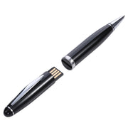 2 in 1 Pen Style USB Flash Disk, Black (32GB)