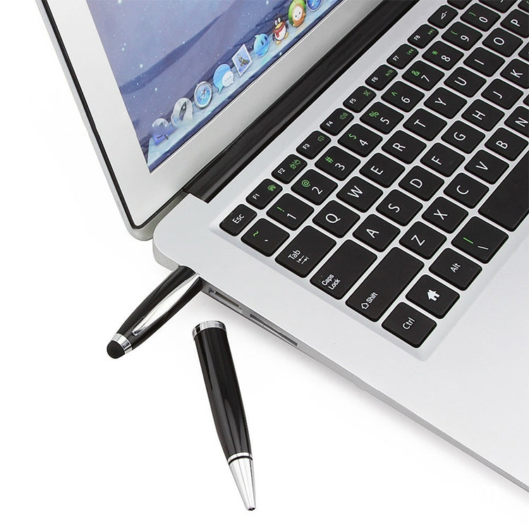 2 in 1 Pen Style USB Flash Disk, Silver (32GB)(Silver) - USB Flash Drives by PMC TechLife | Online Shopping South Africa | PMC TechLife | Buy Now Pay Later Mobicred