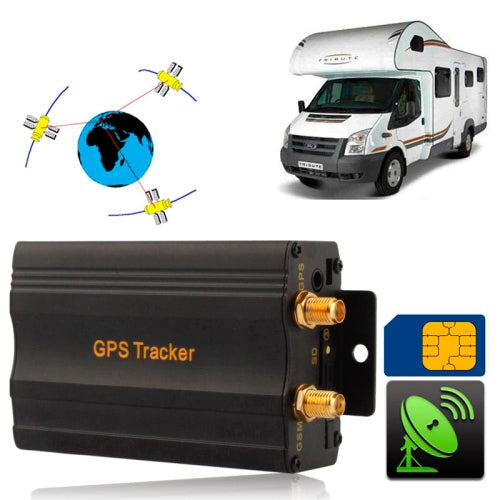 GSM / GPRS / GPS Vehicle Tracking System, Support TF Card Memory, Band: 850 / 900 / 1800 / 1900Mhz - Car Tracker by PMC TechLife | Online Shopping South Africa | PMC TechLife | Buy Now Pay Later Mobicred