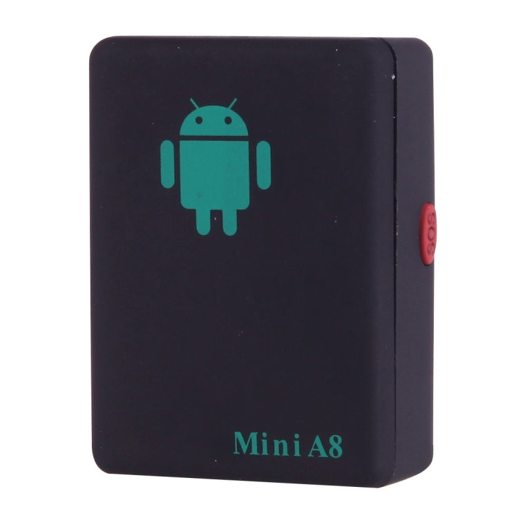 TRACKER Mini A8 Real Time 4 Bands Global Locator GSM/GPRS Tracker Tracking Device for Personal(Black) - Personal Tracker by PMC Jewellery | Online Shopping South Africa | PMC Jewellery | Buy Now Pay Later Mobicred
