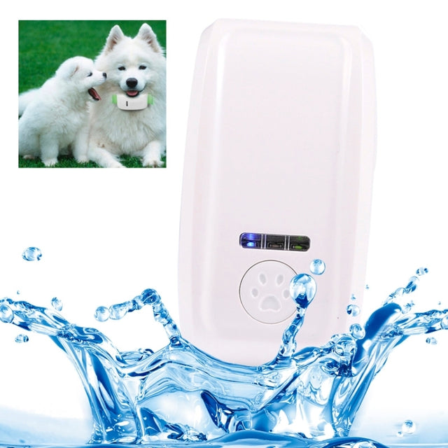 KH-909 Universal IPX6 Water-resistant GPS Tracker for Pet / Kid / the Aged (White + Blue)