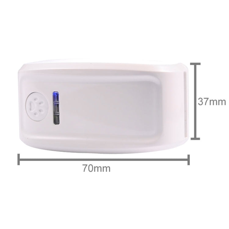 KH-909 Universal IPX6 Waterproof GPS Tracker for Pet / Kid / the Aged (White + Blue) - Pet Tracker by PMC TechLife | Online Shopping South Africa | PMC TechLife | Buy Now Pay Later Mobicred