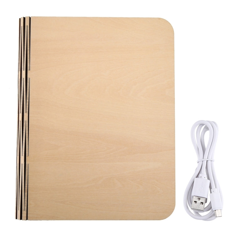 Creative LED Flip Origami Book Lamp Nightlights, Warm White Light + White Light, FS-LED01 500 lumens - Night Lights by PMc TechLife | Online Shopping South Africa | PMc TechLife | Buy Now Pay Later Mobicred