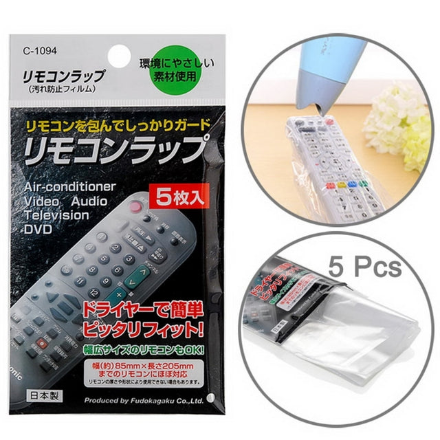 5 PCS Heat Shrink Film for TV Air-Conditioner Video Remote Controller - Others by PMC TechLife | Online Shopping South Africa | PMC TechLife | Buy Now Pay Later Mobicred