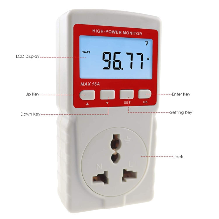 BENETECH GM89 High Power Monitor, US Plug - free shipping - PMC TechLife - Order now!