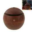 LM-X1 USB Rechargeable Wood Texture 3W Ultrasonic Aroma Air Humidifier - Air Purifiers & Accessories by PMC TechLife | Online Shopping South Africa | PMC TechLife | Buy Now Pay Later Mobicred