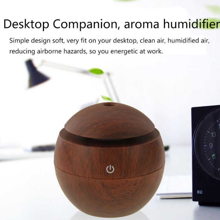 LM-X1 USB Rechargeable Wood Texture 3W Ultrasonic Aroma Air Humidifier - Air Purifiers & Accessories by PMC TechLife | Online Shopping South Africa | PMC TechLife | Buy Now Pay Later Mobicred