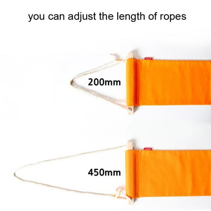 Outdoor Leisure / Office Relax Foot Hammock(Orange) - Hammocks by PMC Jewellery | Online Shopping South Africa | PMC Jewellery | Buy Now Pay Later Mobicred