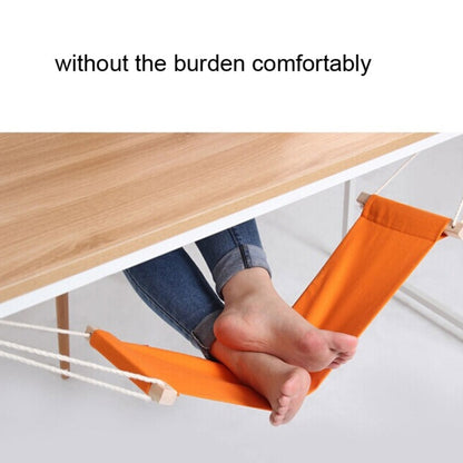 Outdoor Leisure / Office Relax Foot Hammock(Orange) - Hammocks by PMC Jewellery | Online Shopping South Africa | PMC Jewellery | Buy Now Pay Later Mobicred