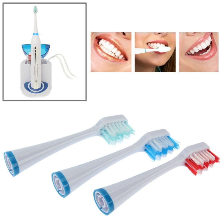 3pcs Replacement Brush Heads for Sonic Electric Toothbrush - Replacement Brush Heads by PMC TechLife | Online Shopping South Africa | PMC TechLife | Buy Now Pay Later Mobicred