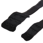 Adjustable Low Back Bra Strap Converter Backless V Conversion Solution(Black)
