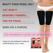 Say Goodbye to Sagging Thighs with the Fat Buster Thigh Massage Shaper(Black)