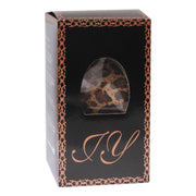 Fashion High Quality Leopard Pattern Nude Bra Invisible Bra (Size: B)