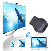 M2 Android 1080P Ezcast HDMI Dongle / HDMI AirPlay DLNA WIFI Displayer Receiver for Android OS / iOS / MAC OS / Windows Devices, Support Sharing Online to TV WIFI Display(Black)