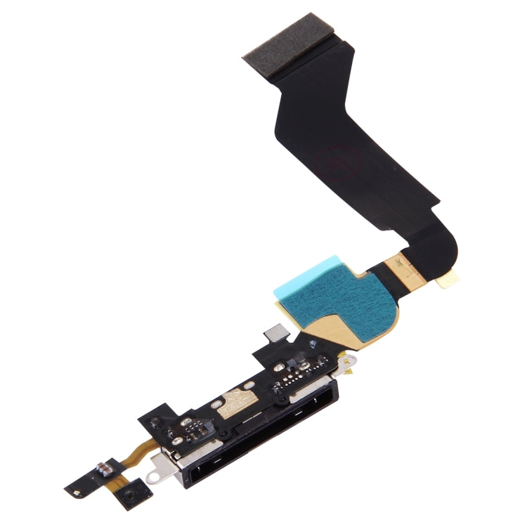 Original Dock Connector Charging Port Flex Cable for iPhone 4S(Black) - free shipping - PMC TechLife - Order now!