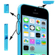 3 in 1 Mute Button + Power Button + Volume Button for iPhone 5C(Blue) - iPhone 5 Parts by PMC TechLife | Online Shopping South Africa | PMC TechLife | Buy Now Pay Later Mobicred