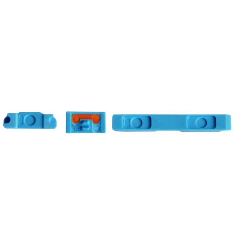 3 in 1 Mute Button + Power Button + Volume Button for iPhone 5C(Blue) - iPhone 5 Parts by PMC TechLife | Online Shopping South Africa | PMC TechLife | Buy Now Pay Later Mobicred