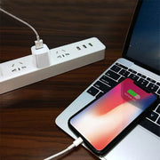 High Quality 5V / 1A US Socket USB Charger Adapter For iPhone, Galaxy, Huawei, Xiaomi, LG, HTC and Other Smart Phones, Rechargeable Devices(White)