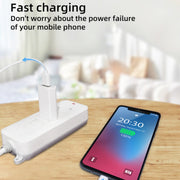 5V / 1A EU Socket USB Charger Adapter For  iPhone, Galaxy, Huawei, Xiaomi, LG, HTC and Other Smart Phones, Rechargeable Devices(White)