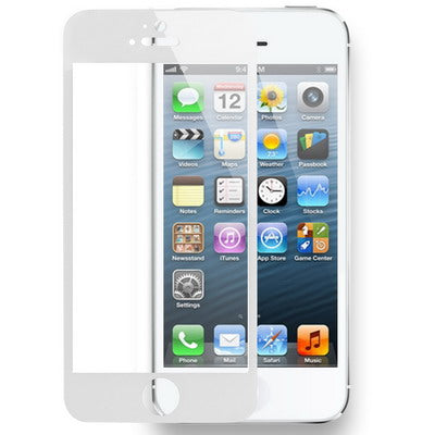 Tempered Glass Protective Film for iPhone 5 & 5S & 5C(White) - Tempered Glass Film by PMC TechLife | Online Shopping South Africa | PMC TechLife
