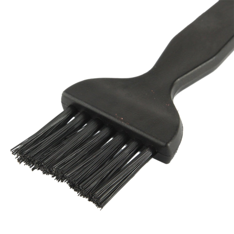 Electronic Component 7 Beam Flat Handle Antistatic Cleaning Brush, Length: 14cm(Black) - free shipping - PMC TechLife - Order now!
