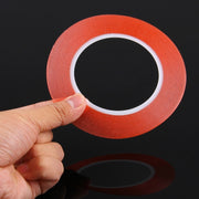 1mm Width Double Sided Adhesive Sticker Tape for iPhone / Samsung / HTC Mobile Phone Touch Panel Repair, Length: 25m(Red)